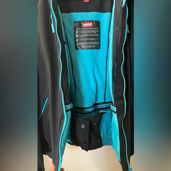 Slopestyle Extreme Womens Slim Fit Ski Jacket for -30C or -22F - Picture 9 of 11